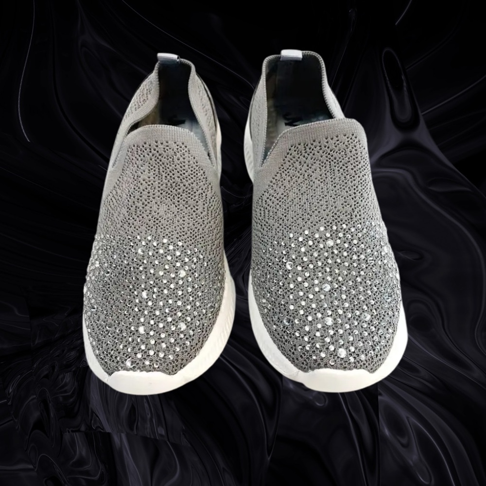 JWJ Women’s Bedazzled Walking Shoes